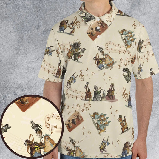 AOP Men/Women Polo Shirt - 5V4BHKGQ