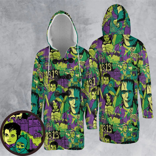 Hooded Cloak Coat - AKHT55FP