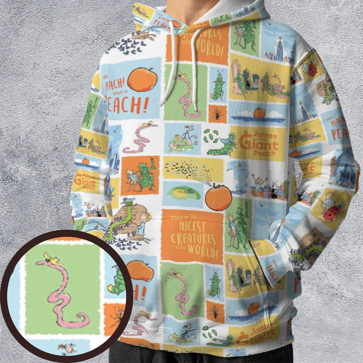 All-over Print Hoodie - LX5H4K6L