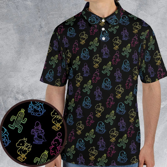 AOP Men/Women Polo Shirt - 8LMJ65TY