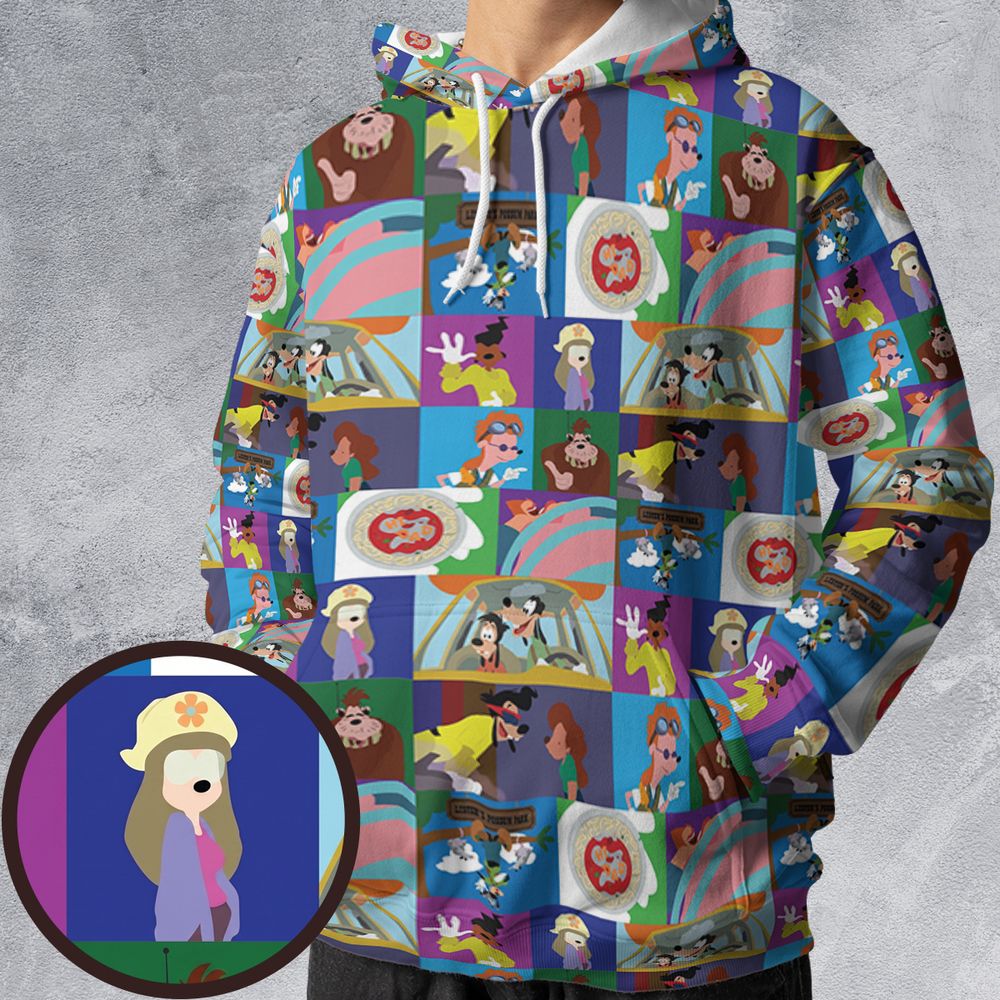 All-over Print Hoodie - XV1DHVKE -  - 1