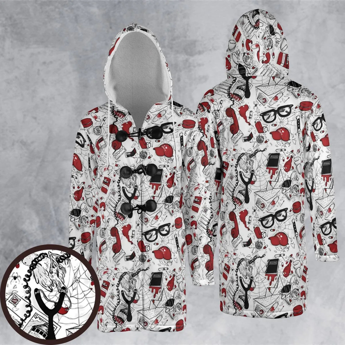 Hooded Cloak Coat - S7WXPDLC