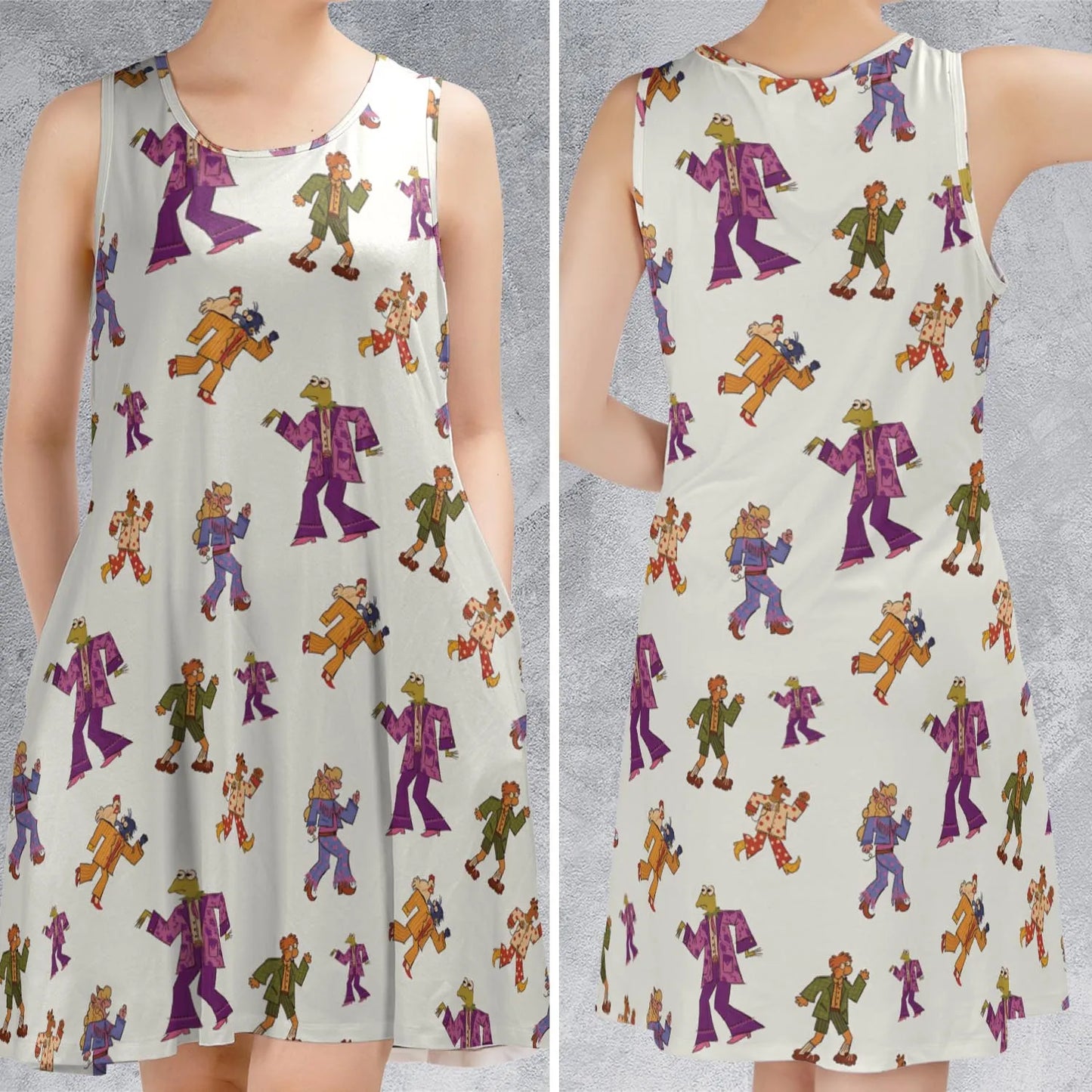 Sleeveless Dress - V2JWZR5C