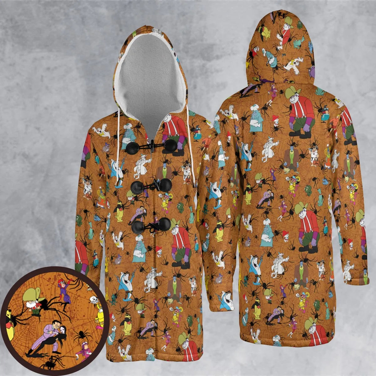 Hooded Cloak Coat - E124NNSW