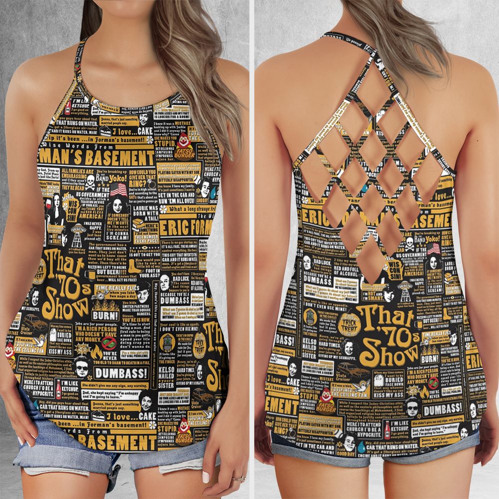Criss Cross Tank Top - 13D6WUS2 -  - 1