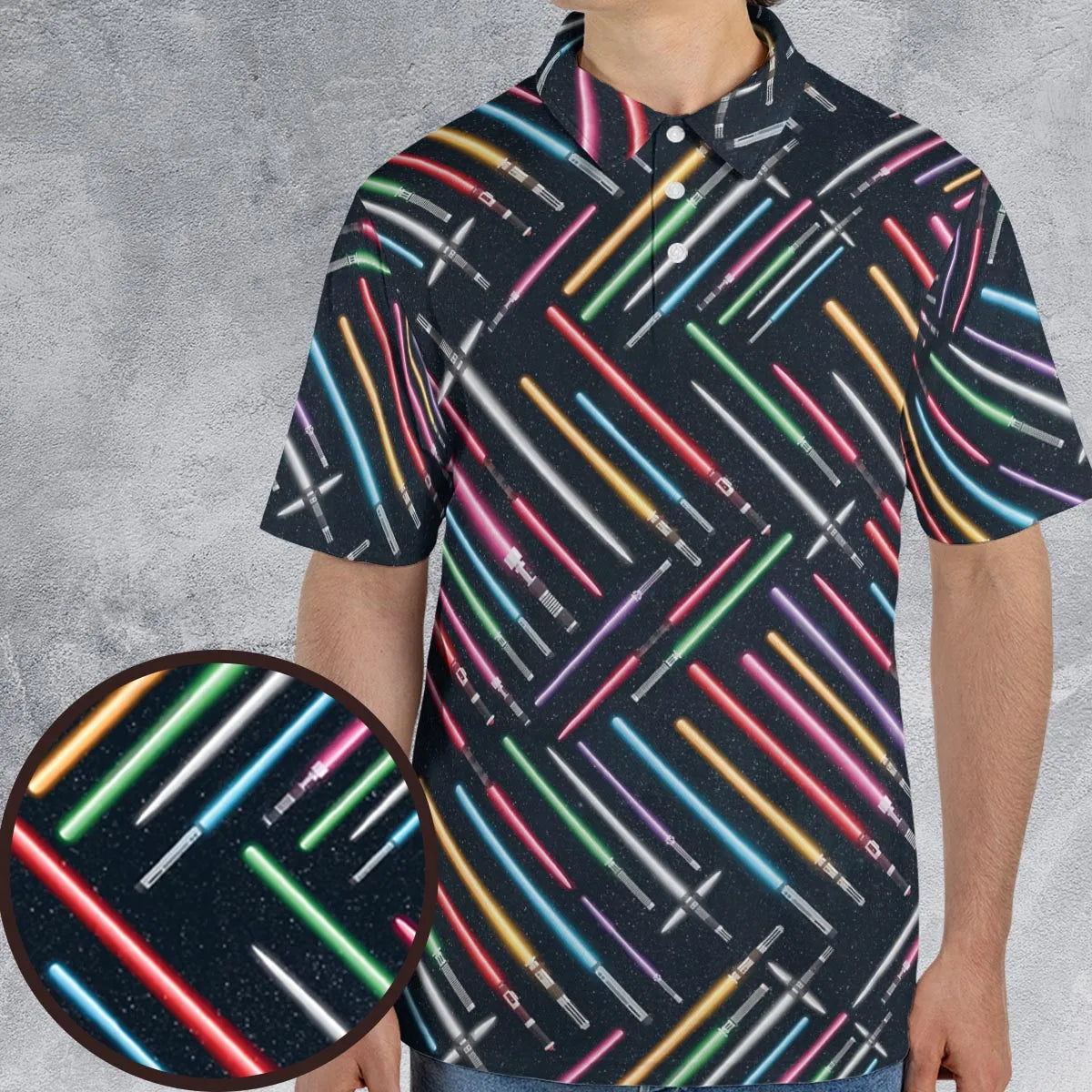 AOP Men/Women Polo Shirt - LD5TKZL3