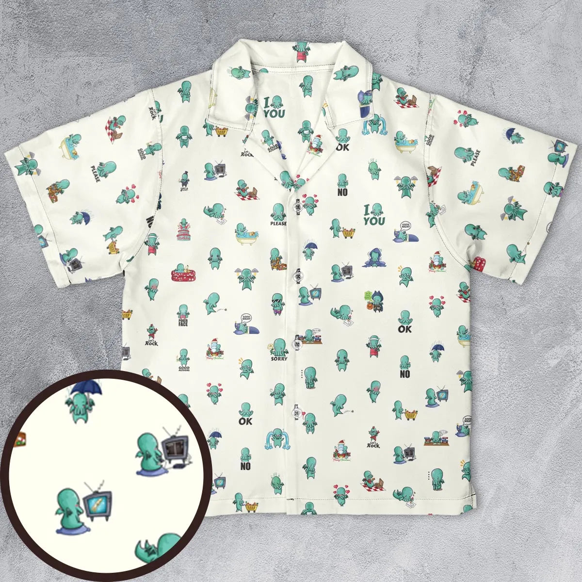 Youth Hawaiian Shirt - 3LC68BS1