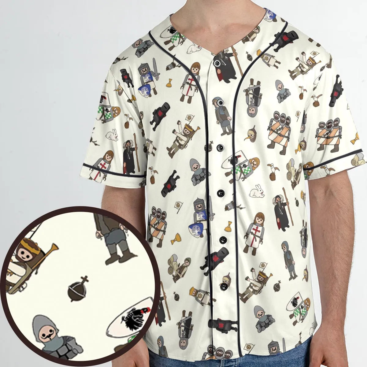 Unisex Baseball Jersey - KMDPTLR2