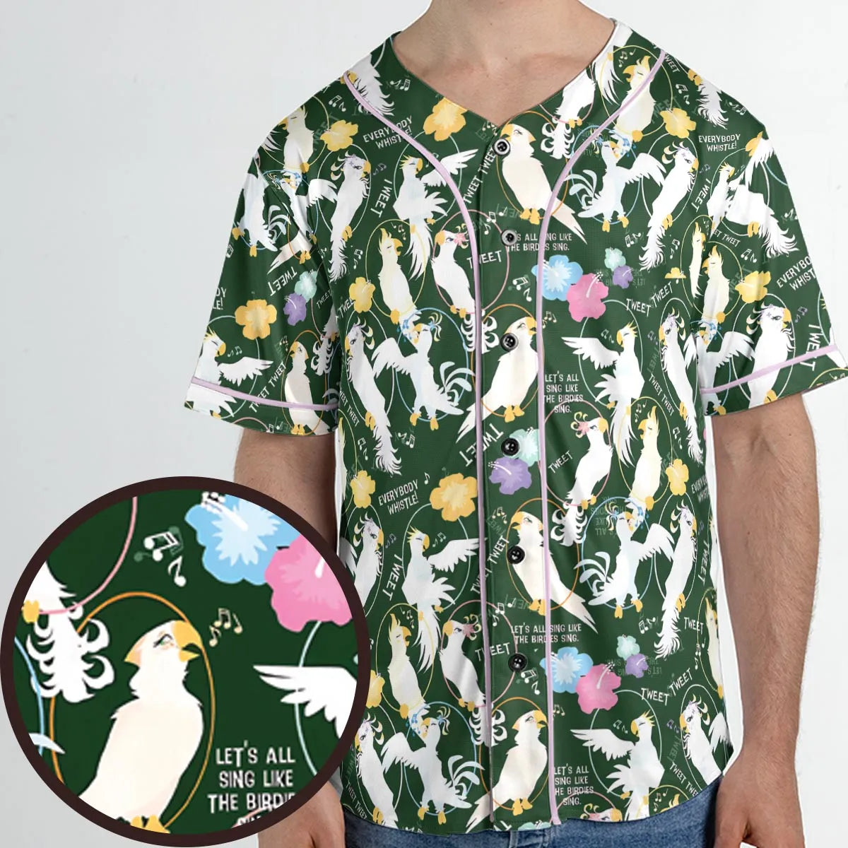 Unisex Baseball Jersey - V8FWMRHZ