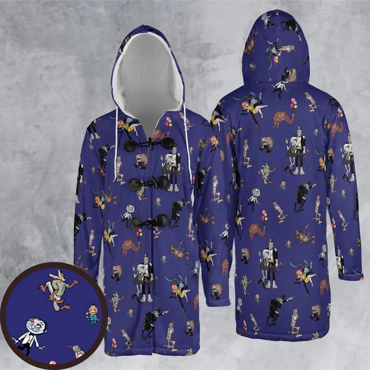 Hooded Cloak Coat - GNHGU25W