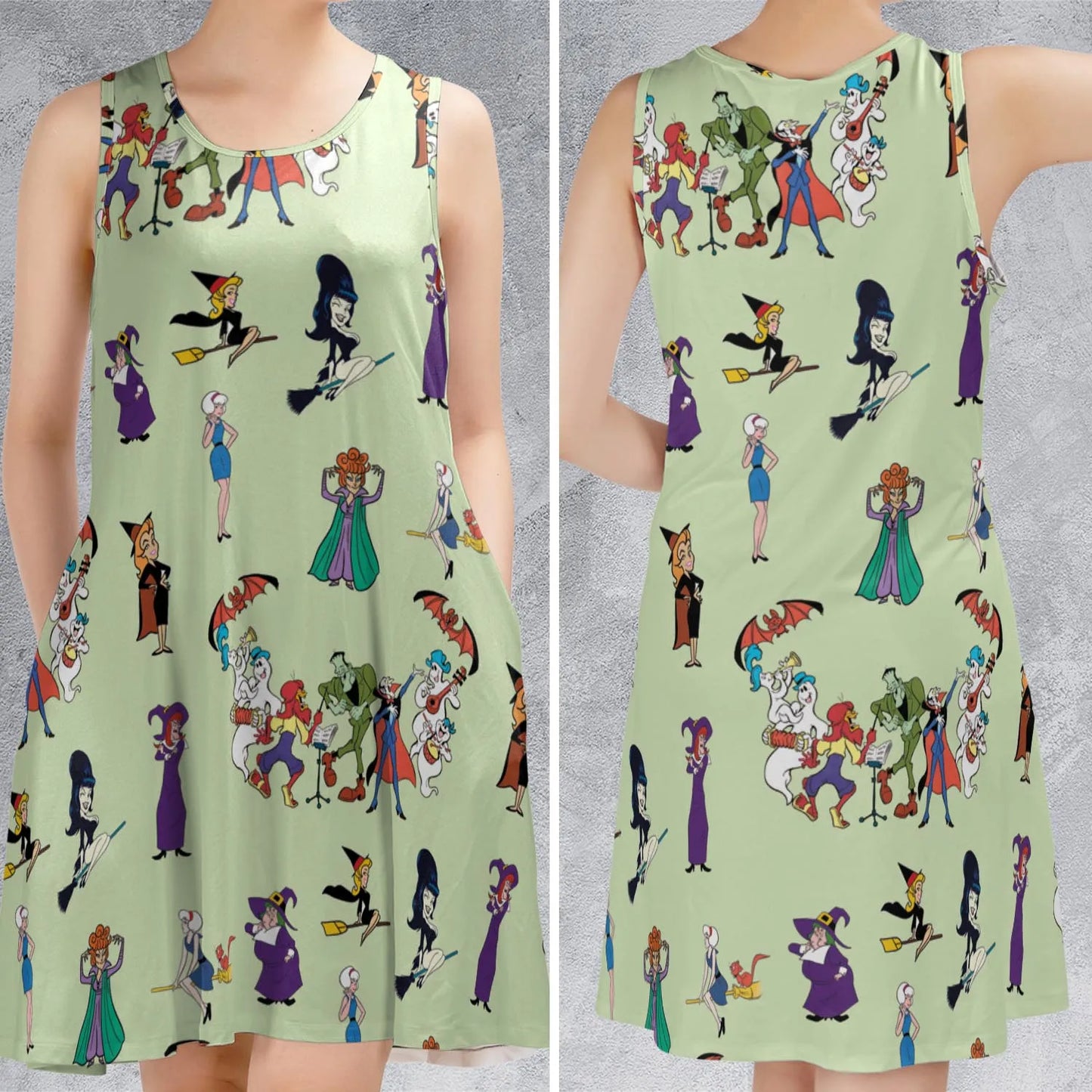 Sleeveless Dress - A9AUFLGH