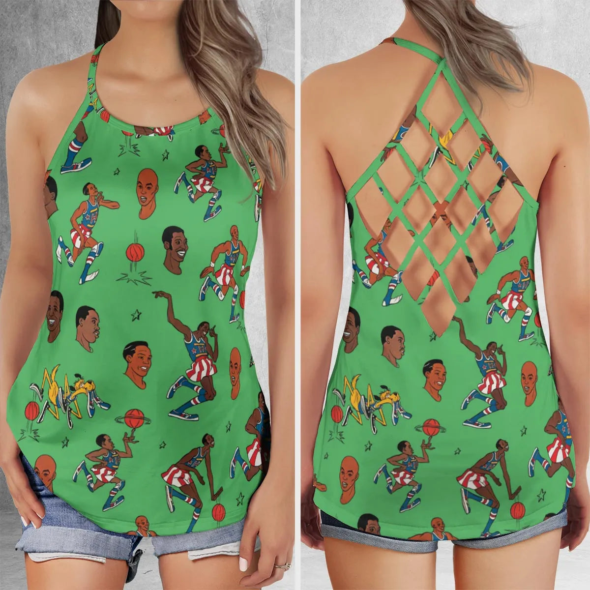 Criss Cross Tank Top - 2NLY66FE