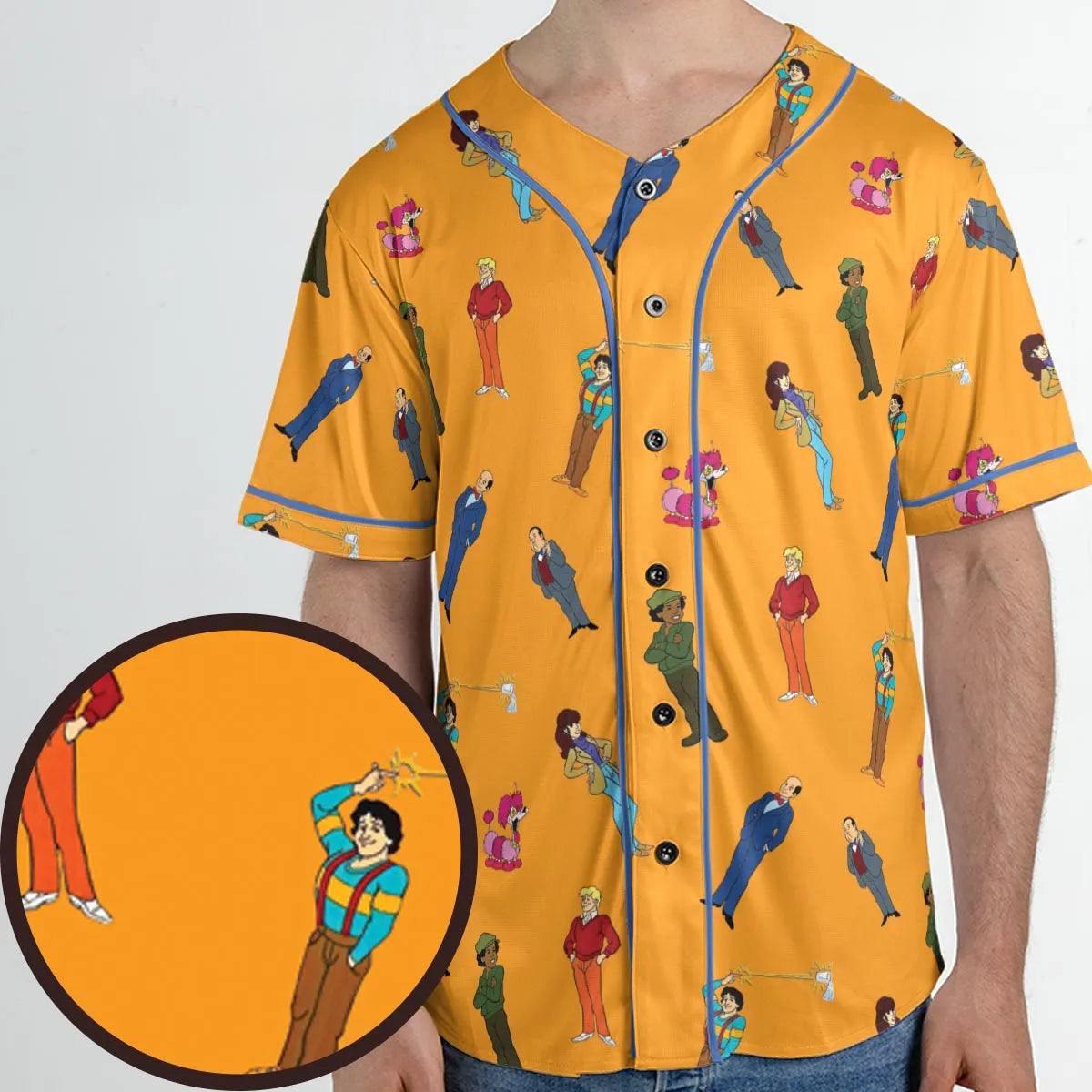 Unisex Baseball Jersey - L7SS1W4L