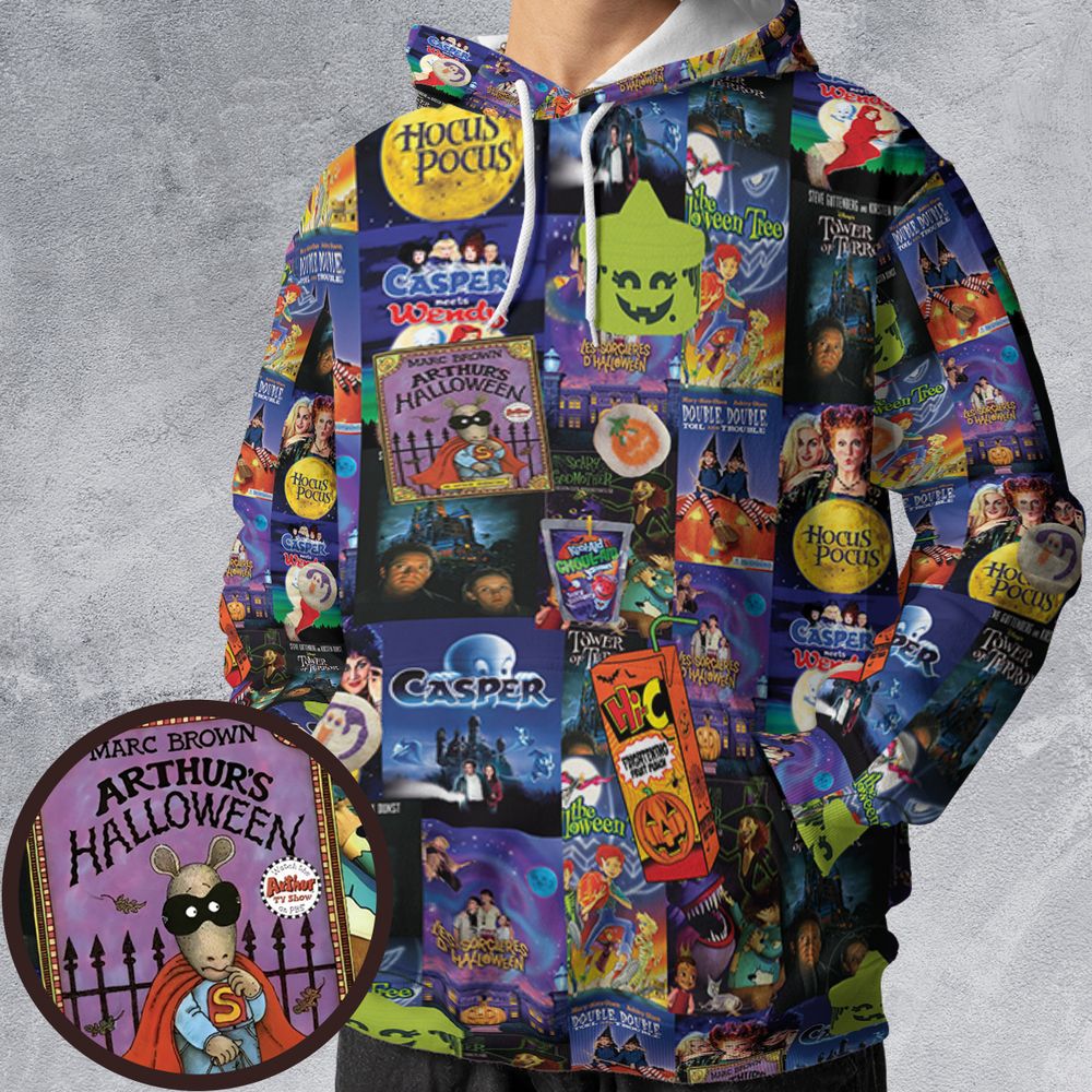 All-over Print Hoodie - QSQVTWWD -  - 1