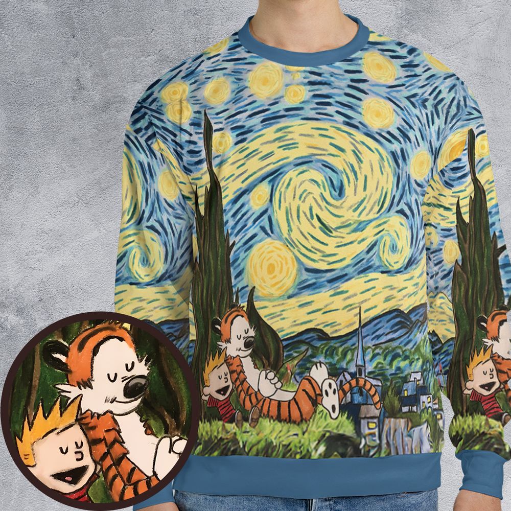 All-over Print Sweatshirt - ADFDU881 -  - 1
