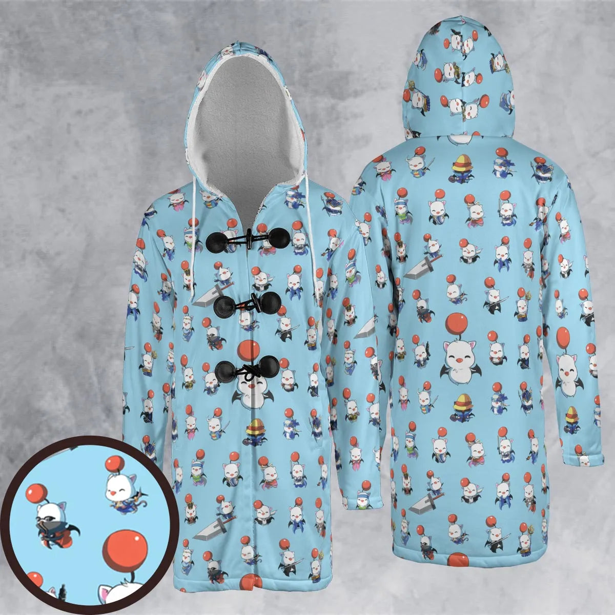 Hooded Cloak Coat - U519KZLR