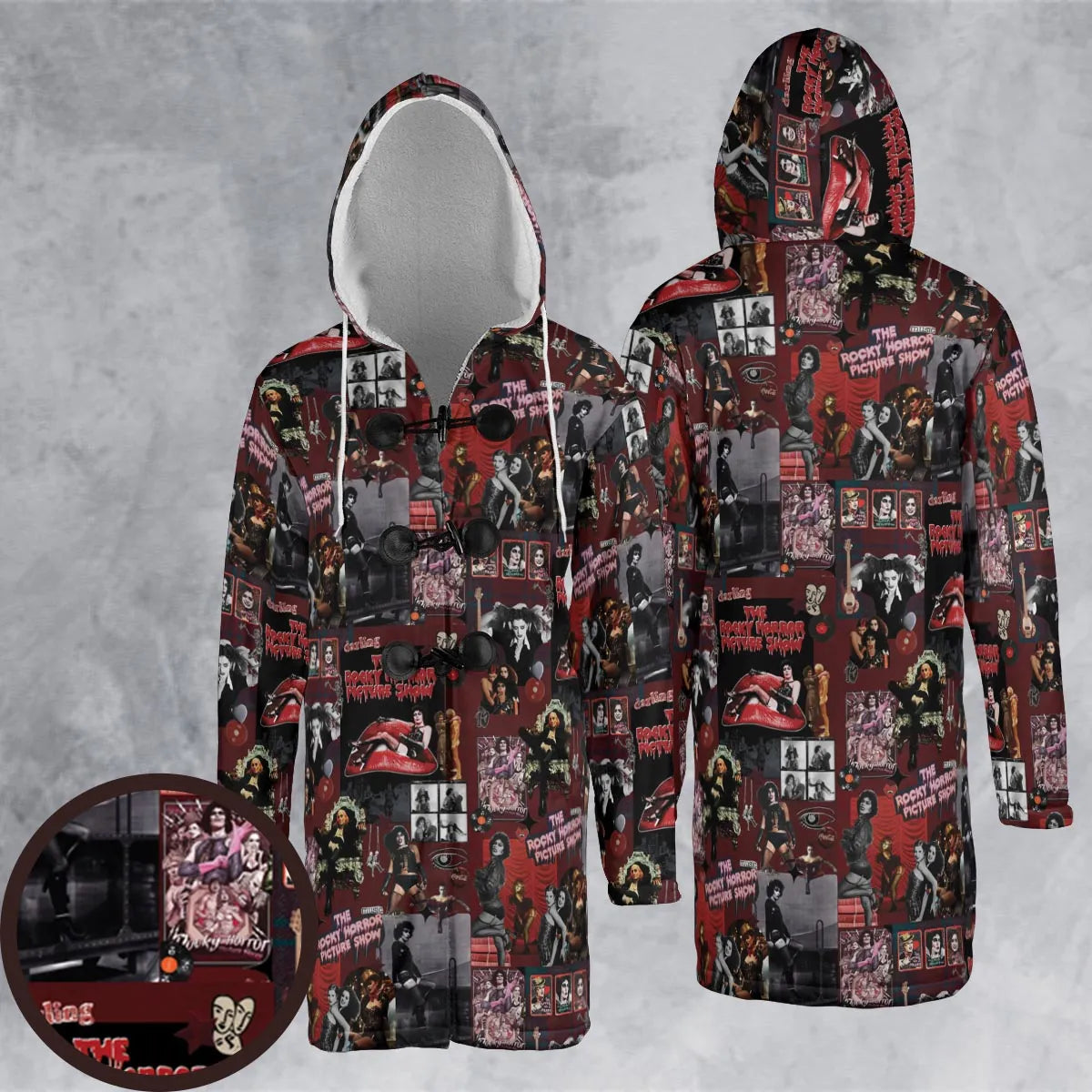 Hooded Cloak Coat - GPC6VEL2