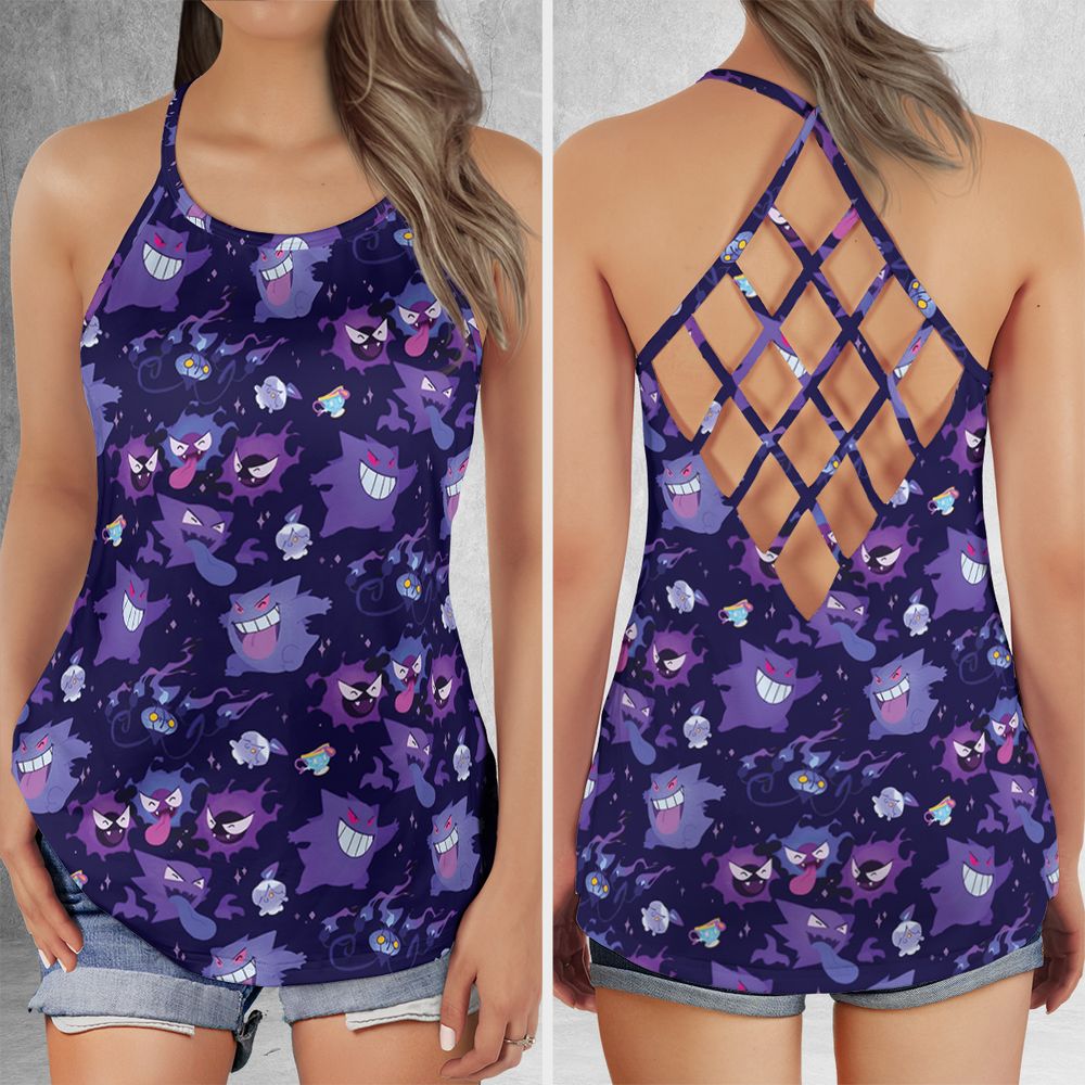 Criss Cross Tank Top - HU4KKXK6 -  - 1