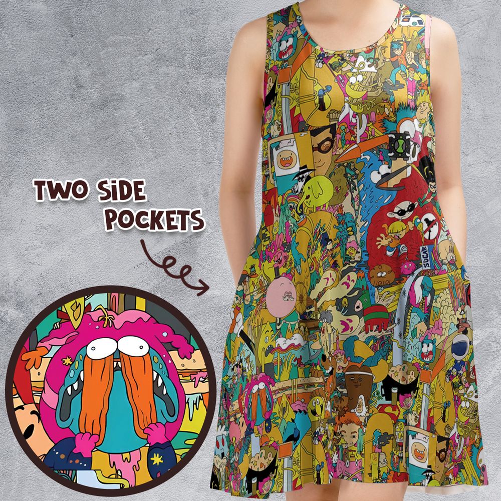 Sleeveless Dress - 3G5C1HHC -  - 1