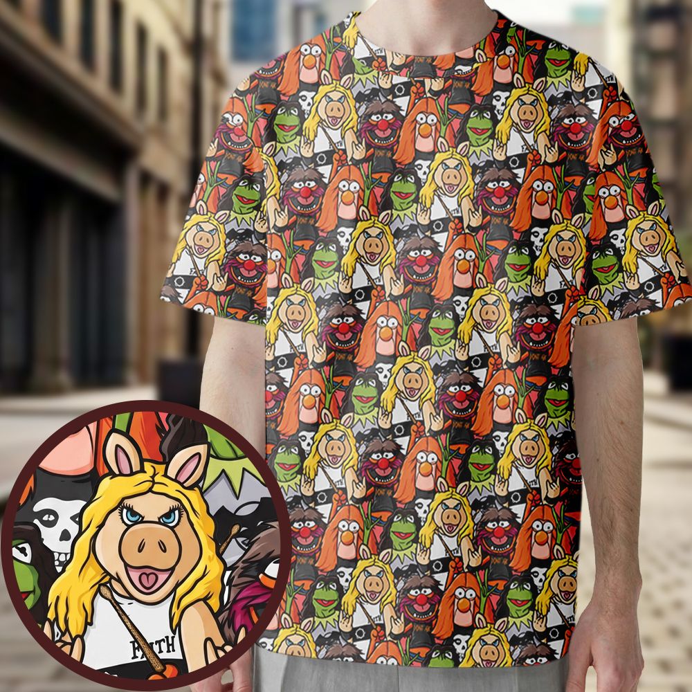 All-Over Print Unisex T-Shirt - LC4MJ9G1 -  - 1