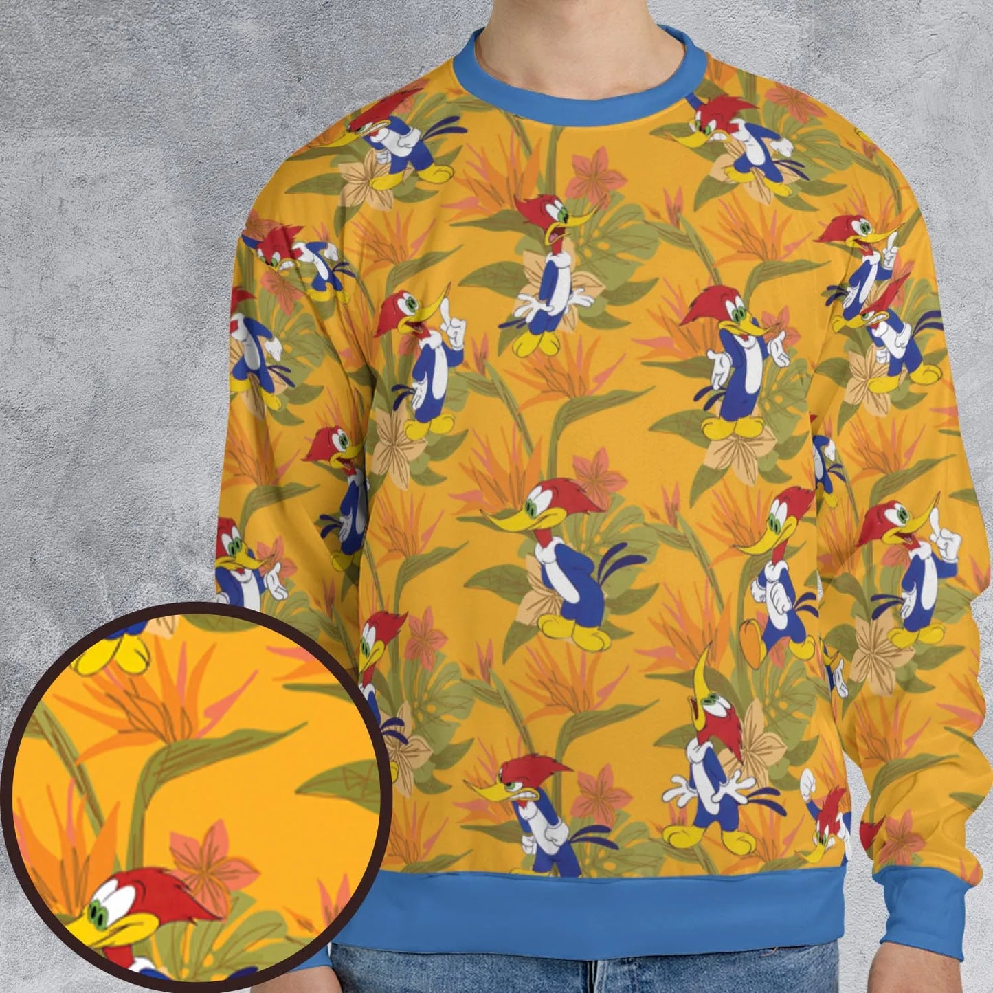 All-over Print Sweatshirt - 6S1H36S9