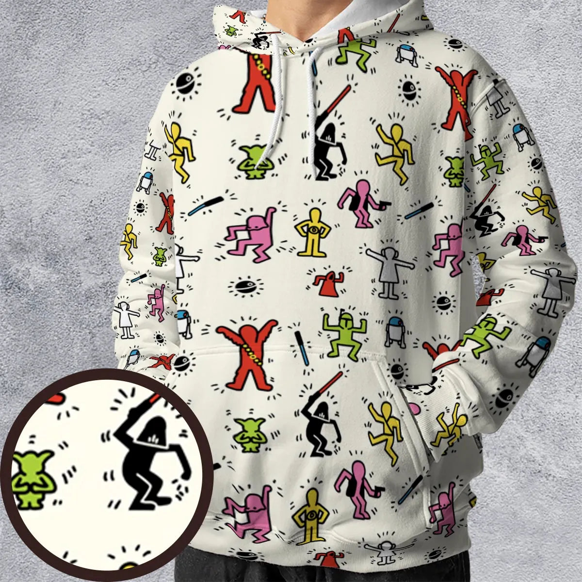 All-over Print Hoodie - Z4YVA9DM