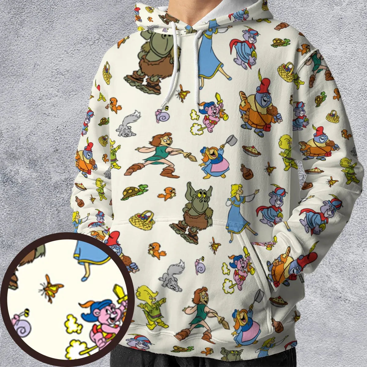 All-over Print Hoodie - LRZB9YKF