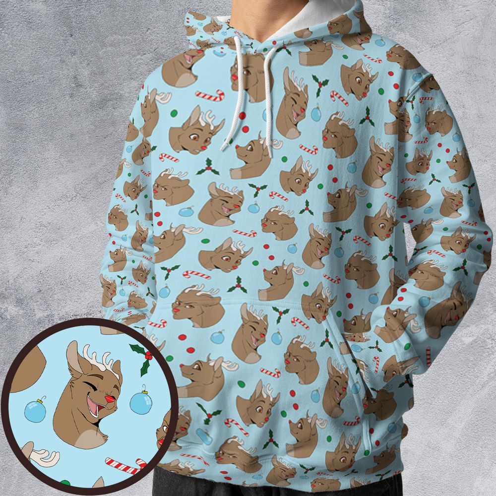 All-over Print Hoodie - MWRQXT8T -  - 1