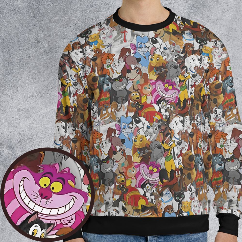 All-over Print Sweatshirt - YG5UG4E2 -  - 1