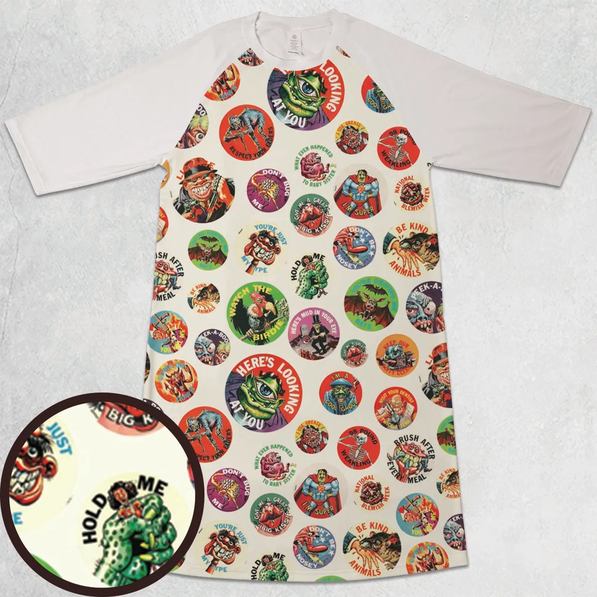 3/4 Sleeve Raglan Dress - 4DJ7ZB61