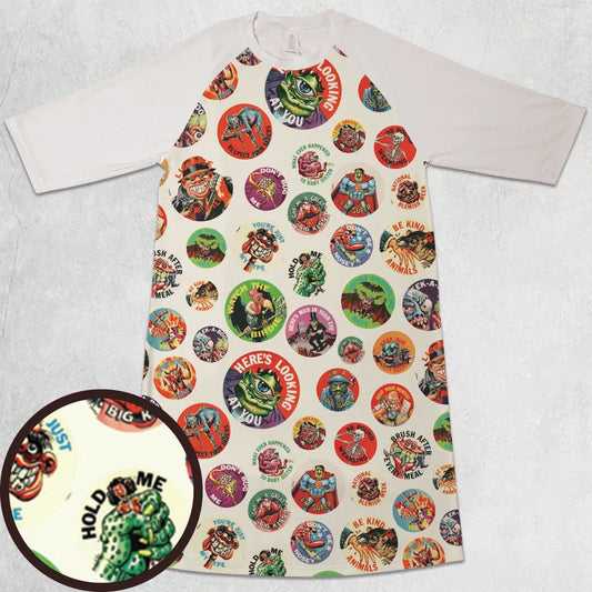 3/4 Sleeve Raglan Dress - 4DJ7ZB61