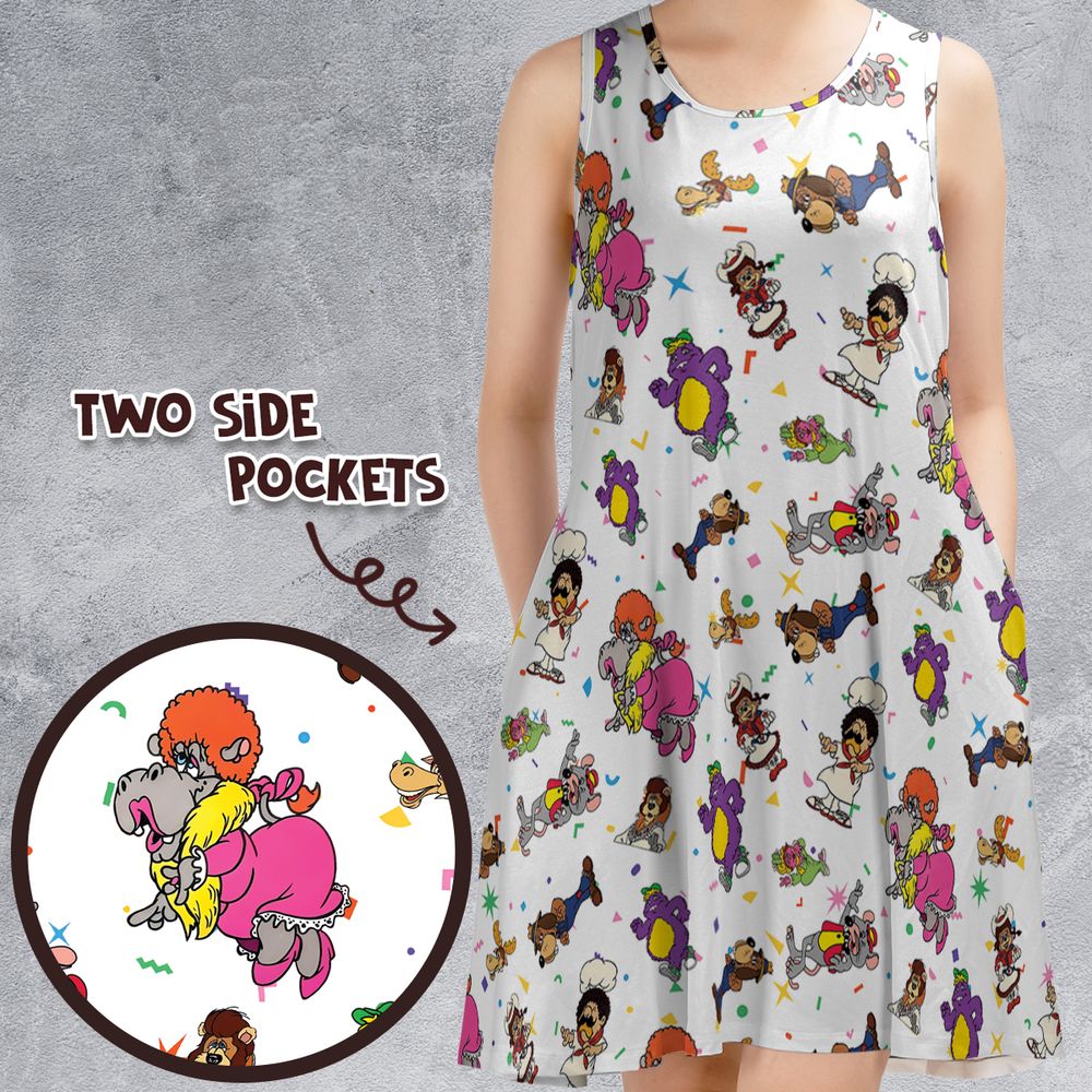 Sleeveless Dress - GEJR31QT -  - 1