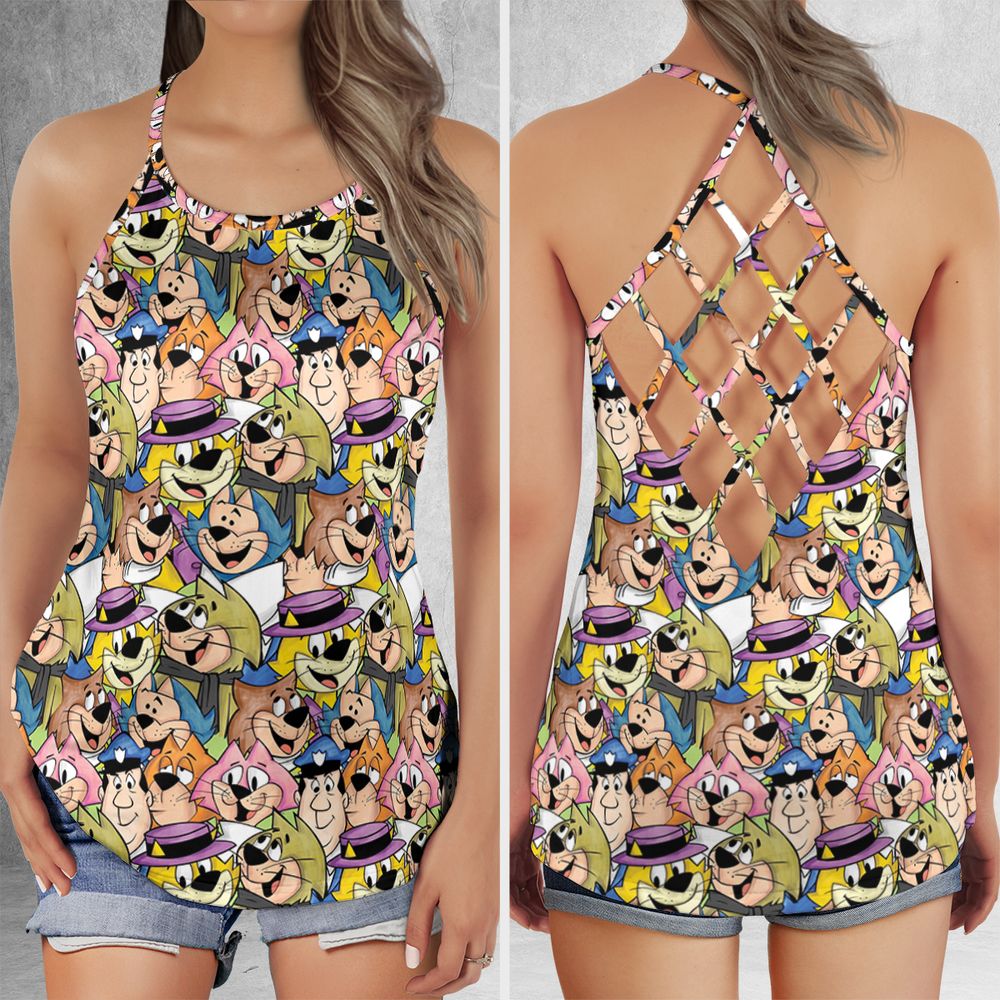 Criss Cross Tank Top - M394MFWD -  - 1