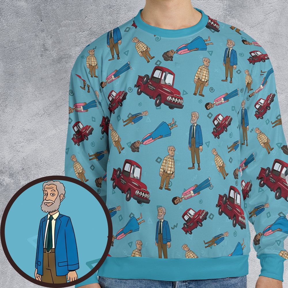 All-over Print Sweatshirt - XJGWJSGC -  - 1