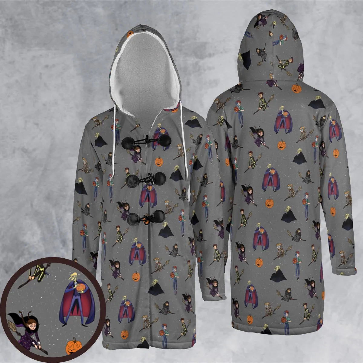 Hooded Cloak Coat - WW5NYUC1