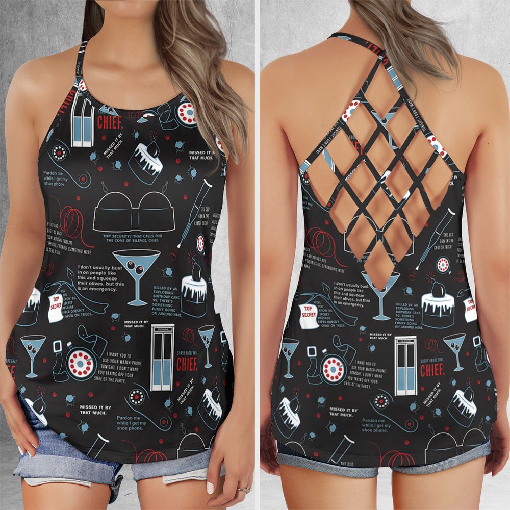 Criss Cross Tank Top - JGW7TSSP -  - 1