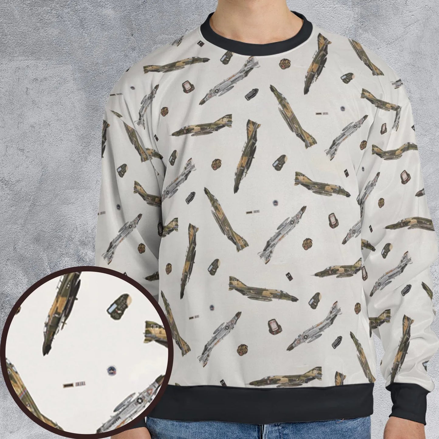 All-over Print Sweatshirt - W4SZP69C