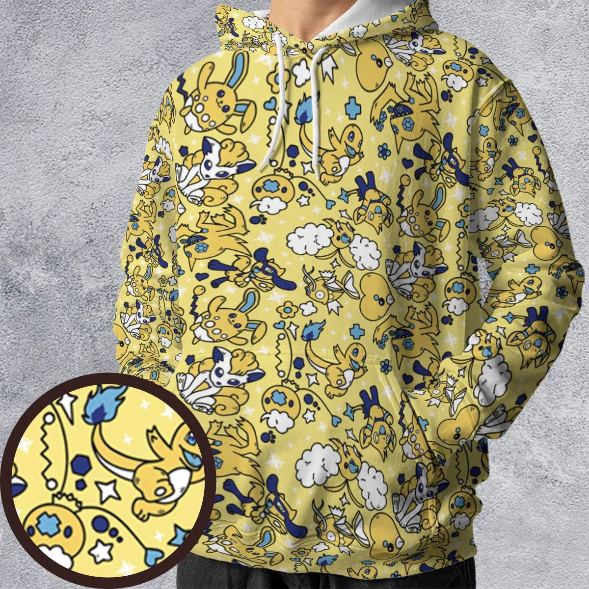 All-over Print Hoodie - YFZ95XPX