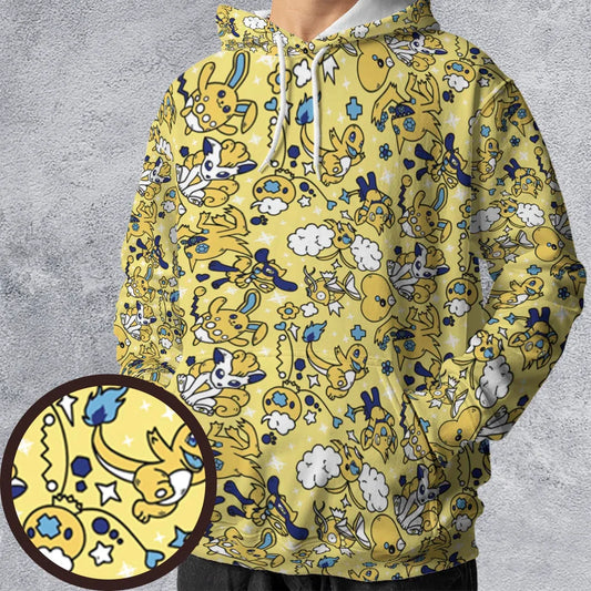 All-over Print Hoodie - YFZ95XPX