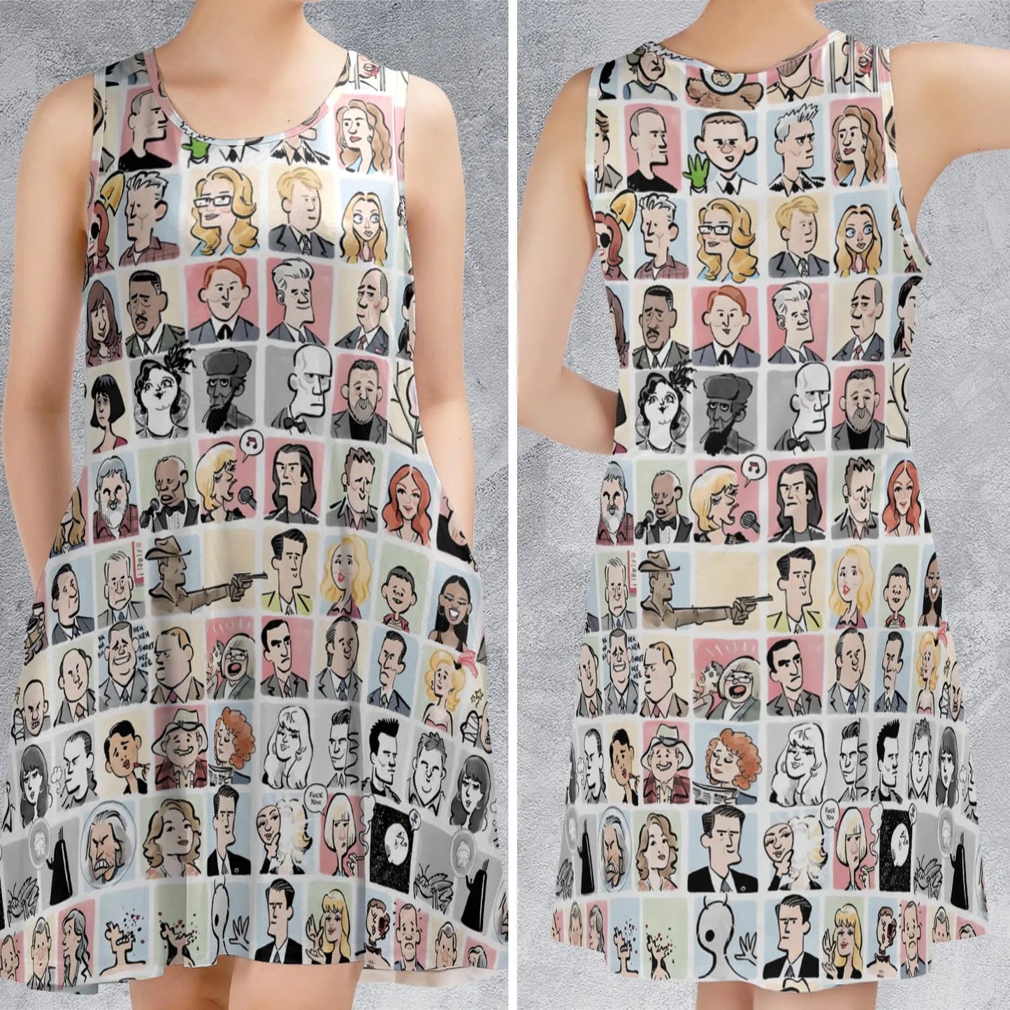Sleeveless Dress - AU1STM2B