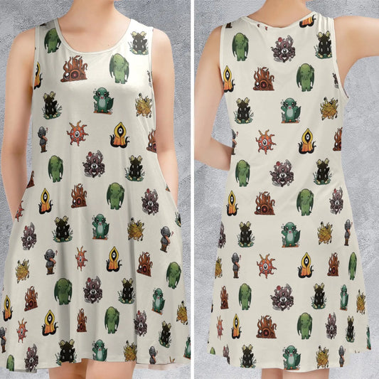 Sleeveless Dress - BKBL4HE2