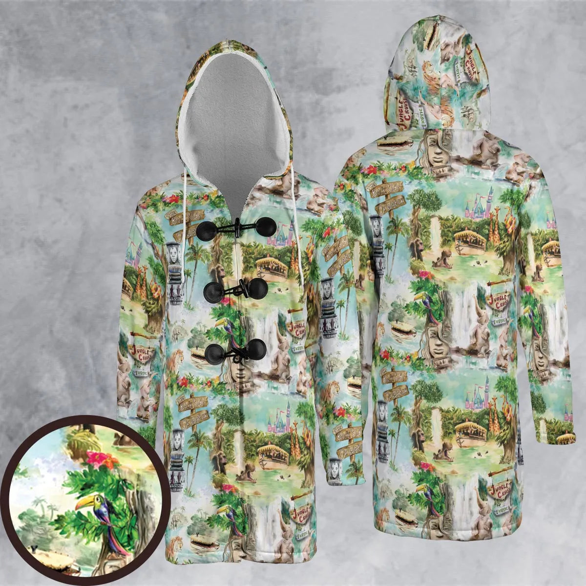 Hooded Cloak Coat - KS4NP9MQ