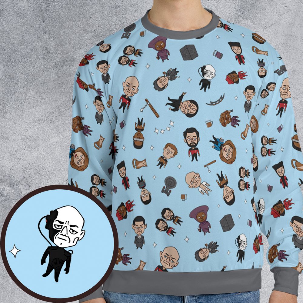 All-over Print Sweatshirt - VCFVVWJN -  - 1