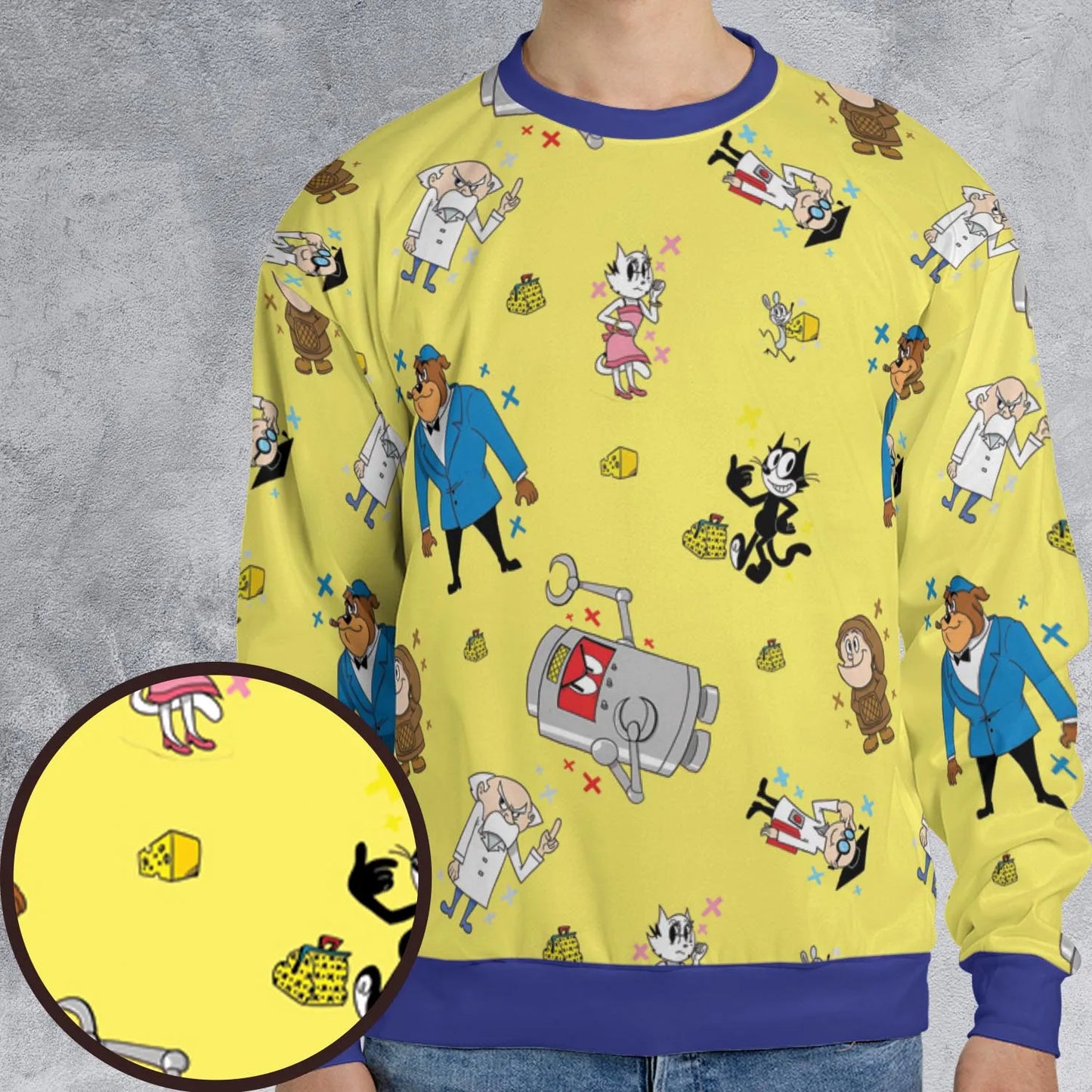 All-over Print Sweatshirt - MFUYSDUX