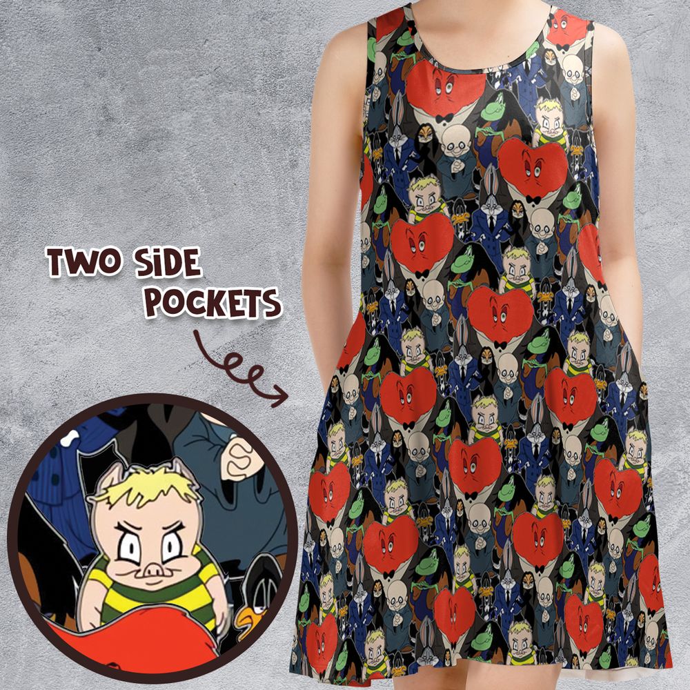 Sleeveless Dress - JFT5VJ1N -  - 1