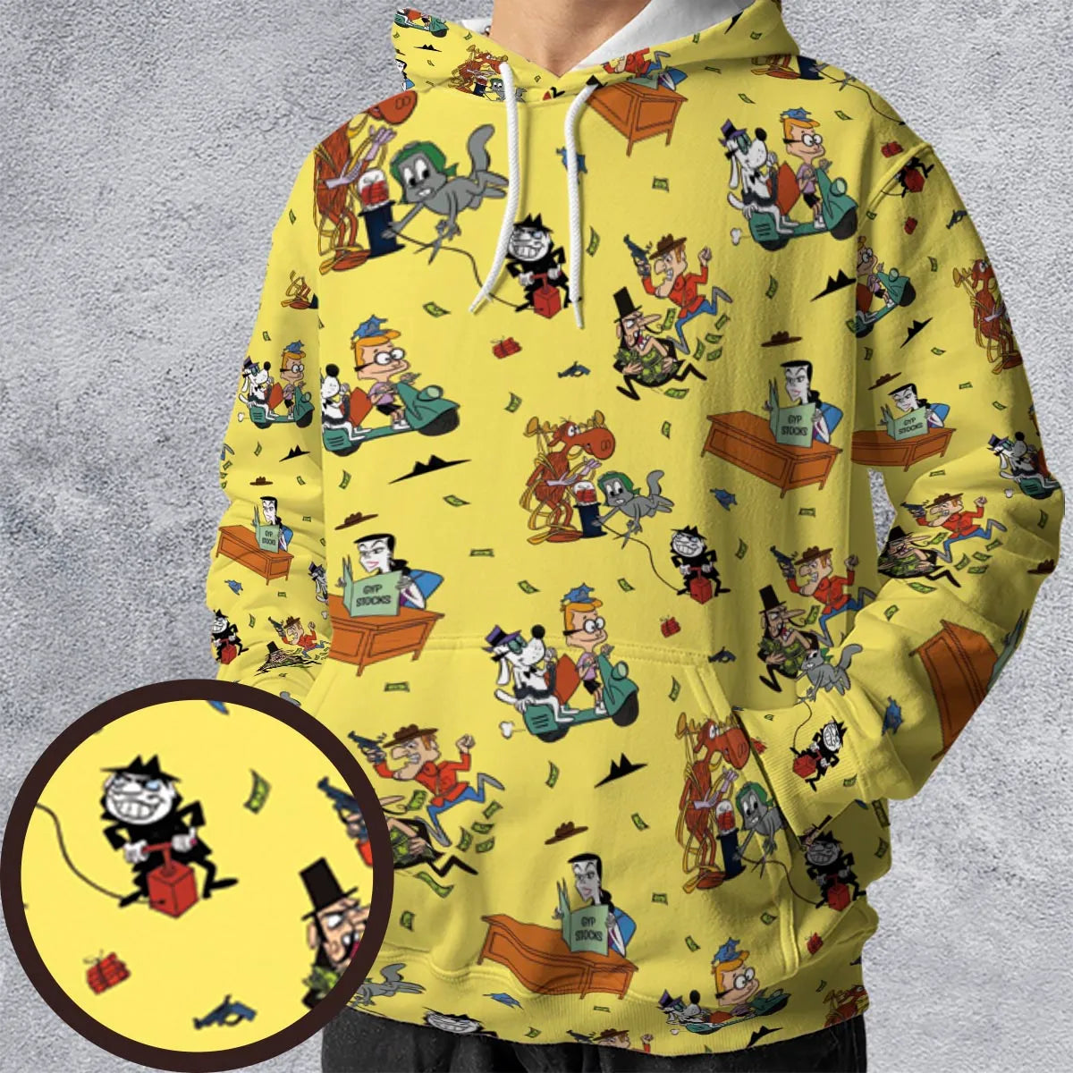 All-over Print Hoodie - 4TT9PB5Z