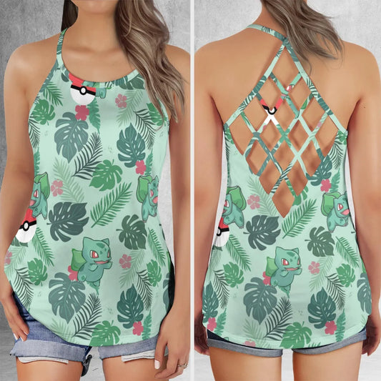 Criss Cross Tank Top - F36SQ9LL
