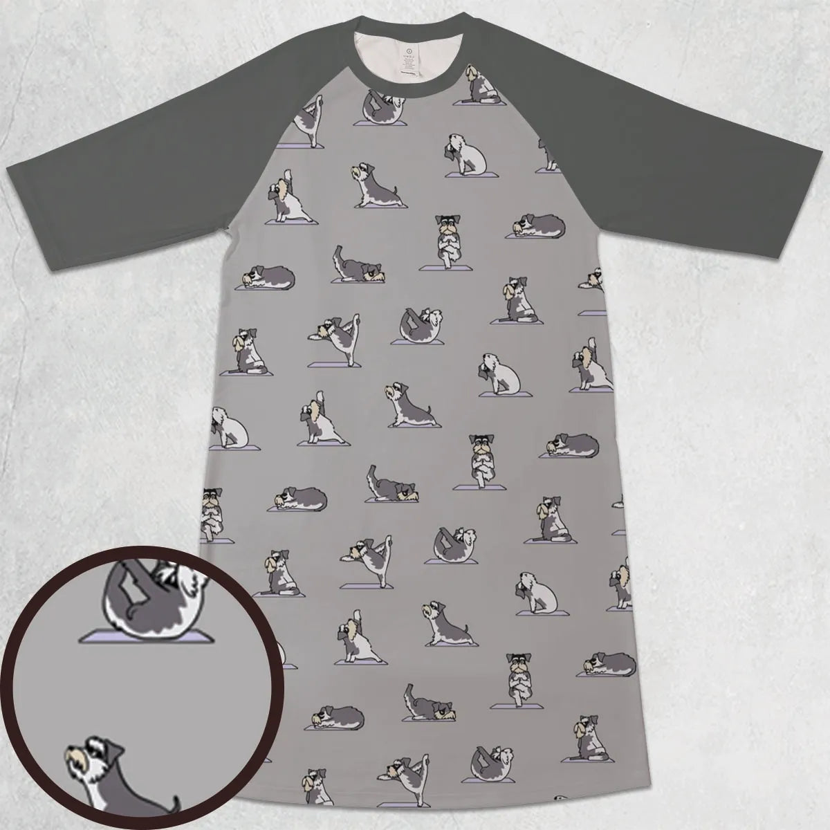 3/4 Sleeve Raglan Dress - 39T71S1D