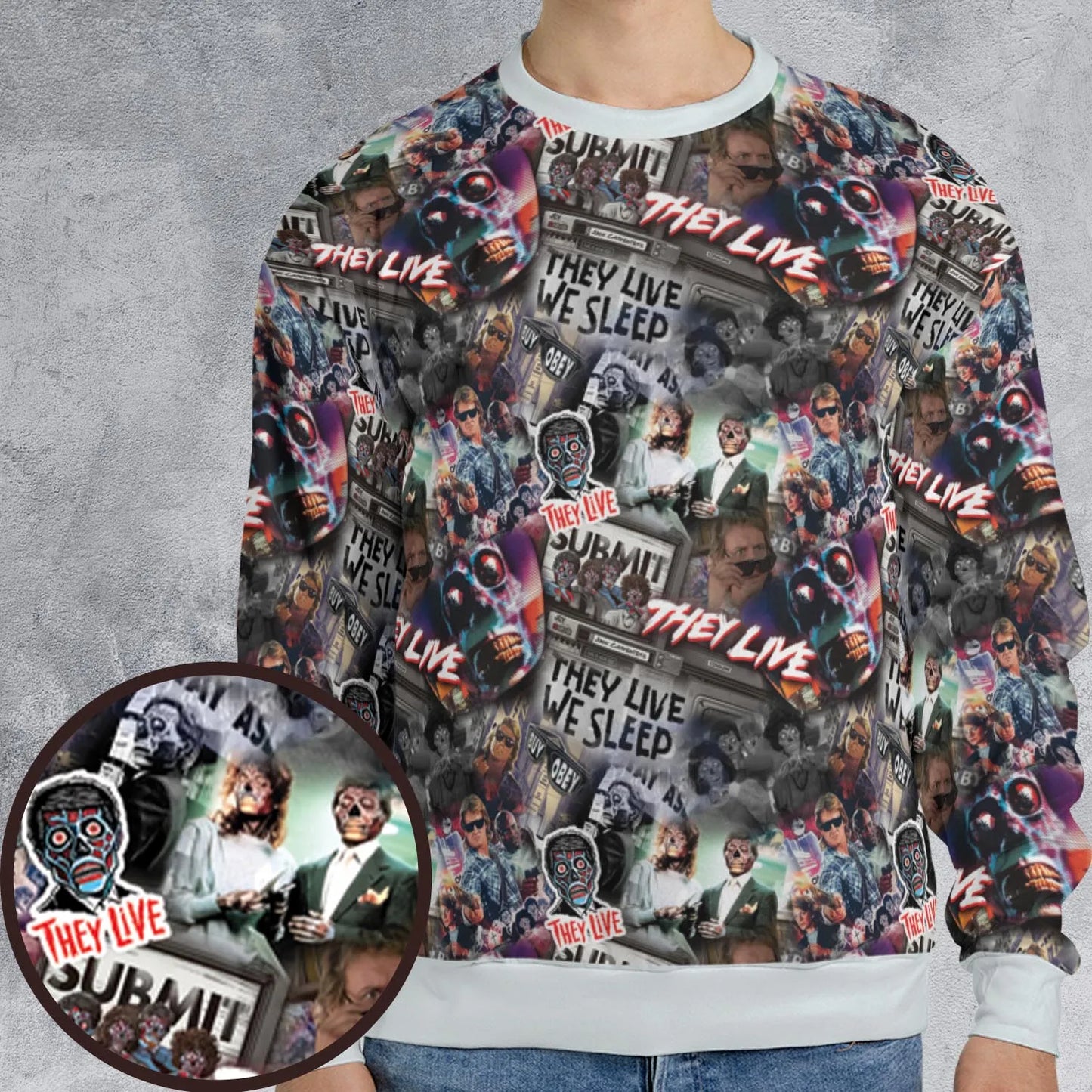 All-over Print Sweatshirt - CGPJU972