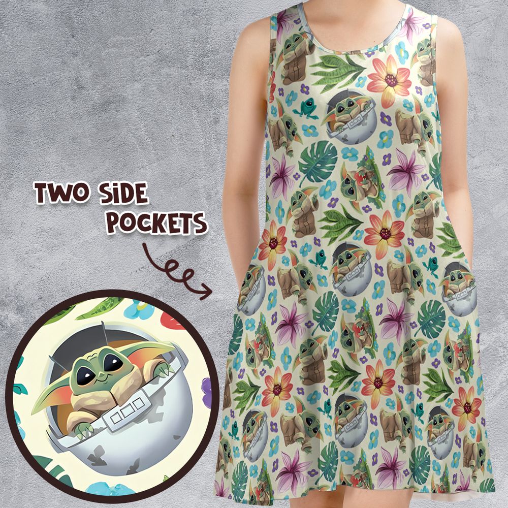 Sleeveless Dress - NUV16J9G -  - 1